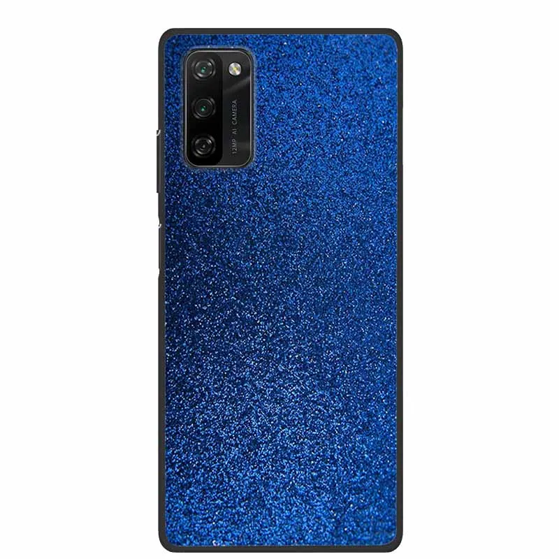 Stylish Black Silicone Phone Case - 6.67 Fashion Soft Back Cover
