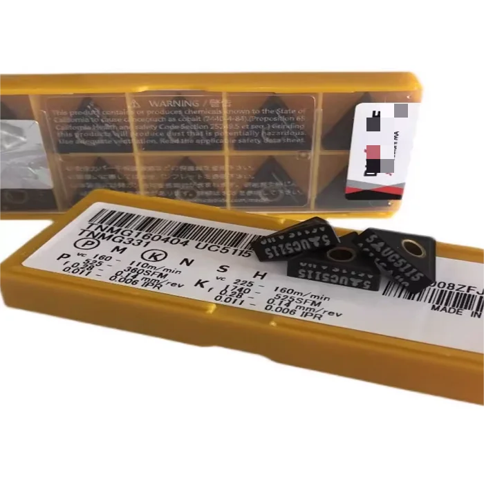 

TNMG160408 UC5115 лезвия ЧПУ, карбидные режущие лезвия TNMG160404 UC5115 10 шт.