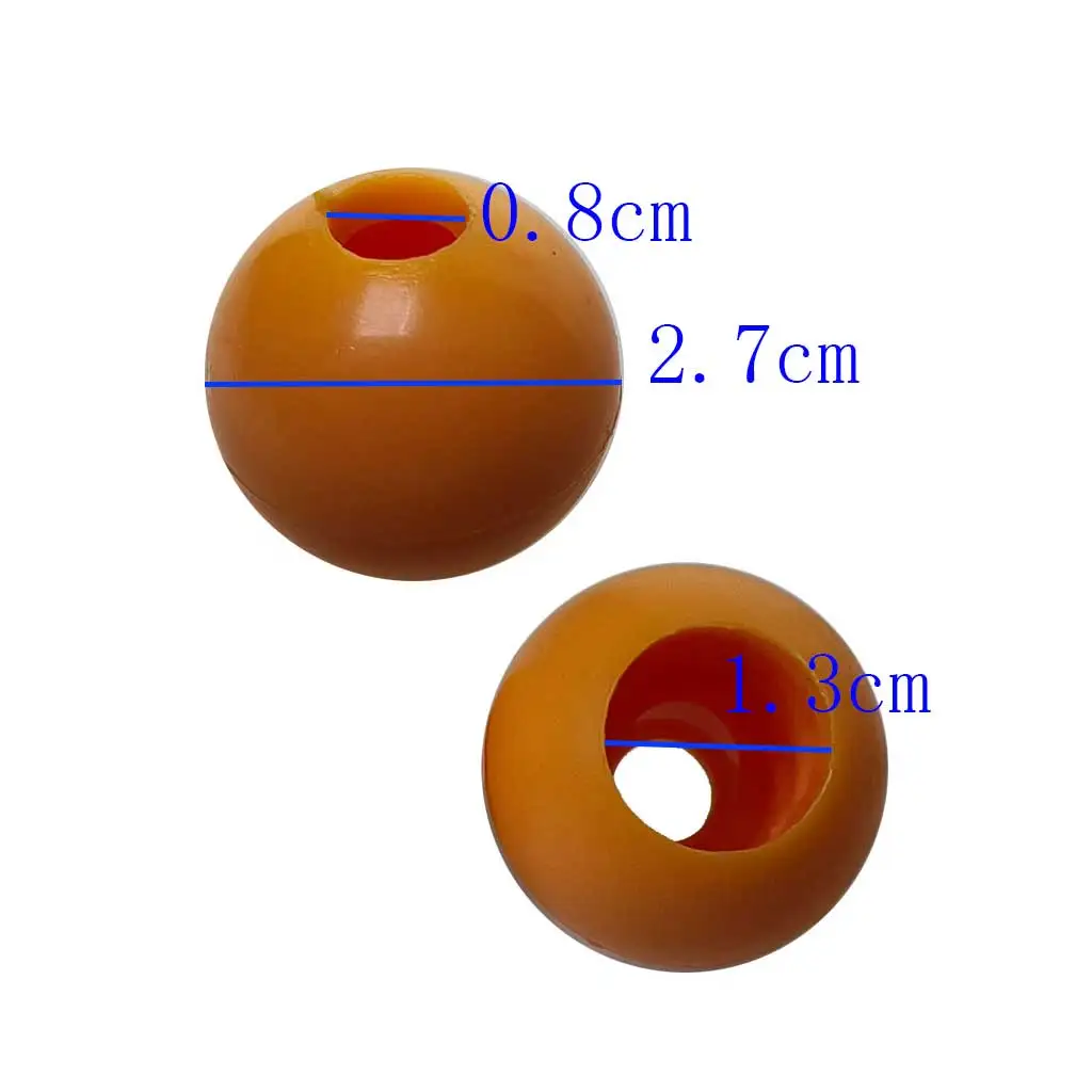 Description Picture 3 of item10pcs Bungee Ball Cord Ends Plastic Outdoor Paracord Bracelet Elastic Rope Beads Travel Hiking Tent Accessories Tarp Tie Camping