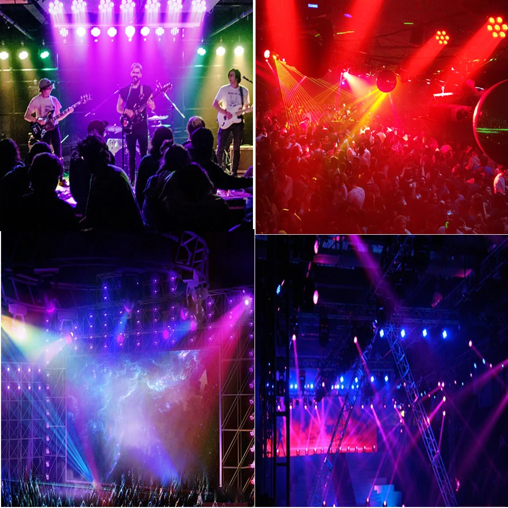 LED     Ʈ, Dmx ä,  Ƽ  DJ Ʈκ, 12x12W RGBW 16.7  ÷ 9/16