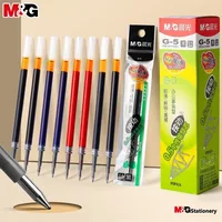 M&G 0.5mm Bullet Tip Gel Pen Refill 20pcs Signature Pen Refill Gel Ink Pens Refill G-5 Blue/Black/Red/Ink Blue 1