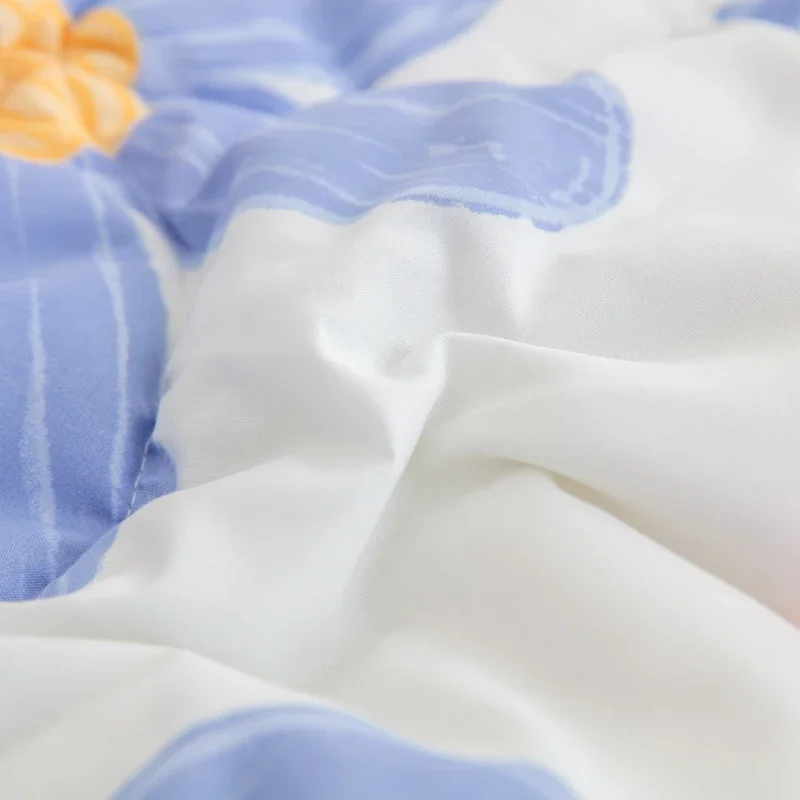 Bed comforter thickened with sleeves quilt wearable duvet floral style sofa comforter 1pc