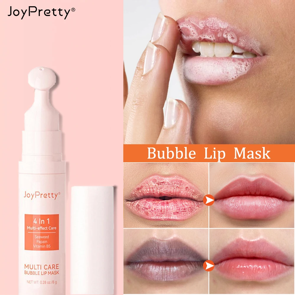 BubbleLipBalmRemoveDarkLipsGlossOilMoisturizingLighteningDarkPigmentWhitening