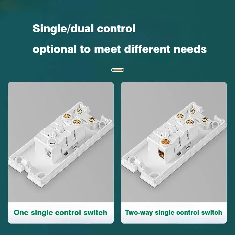 Control Switch 1 2 Gang 1 2 Way 110~250V Bedroom Safa6cca2e2a8494db4946b9f20b12175U