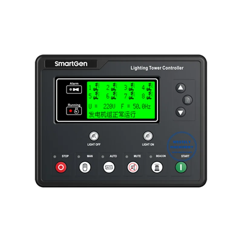

Original SMARTGEN ALC708 Light Tower Controller Monitor Control Panel ALC 708