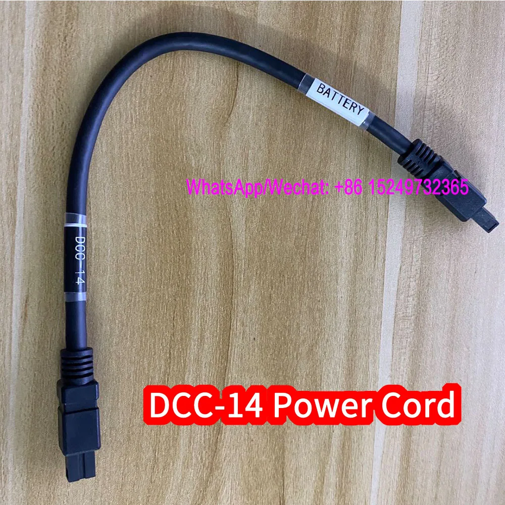 DCC-14 Cable For FSM-60S, FSM-60R, FSM-18S, FSM-18R, fusion splicer BTR-08 battery charging cable DCC-14 Power Cord yaesu dc 21 usb car charger cable for vertex vx 1r vx 2r vx 3r vx 3e 1e 2e vx1r vx2r vx3r walkie talkie battery charging cord