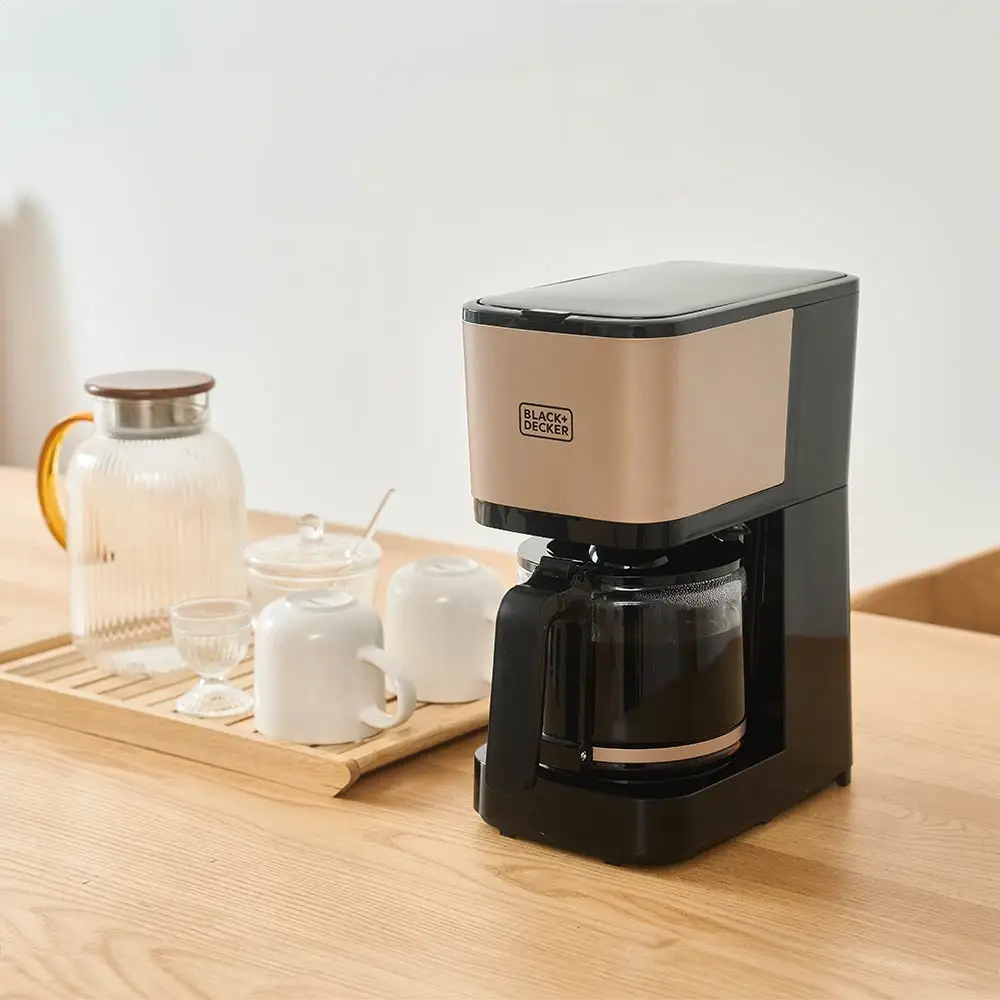 블랙앤데커 커피메이커 대용량 원두커피머신 1.25L BXCO1240-A (블랙)