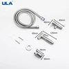 ULA Brushed Bidet Faucet Stainless Steel Handheld Bidet Sprayer Set Toilet Sprayer Bidet Faucet Single Cold Water Tap Accessory 6