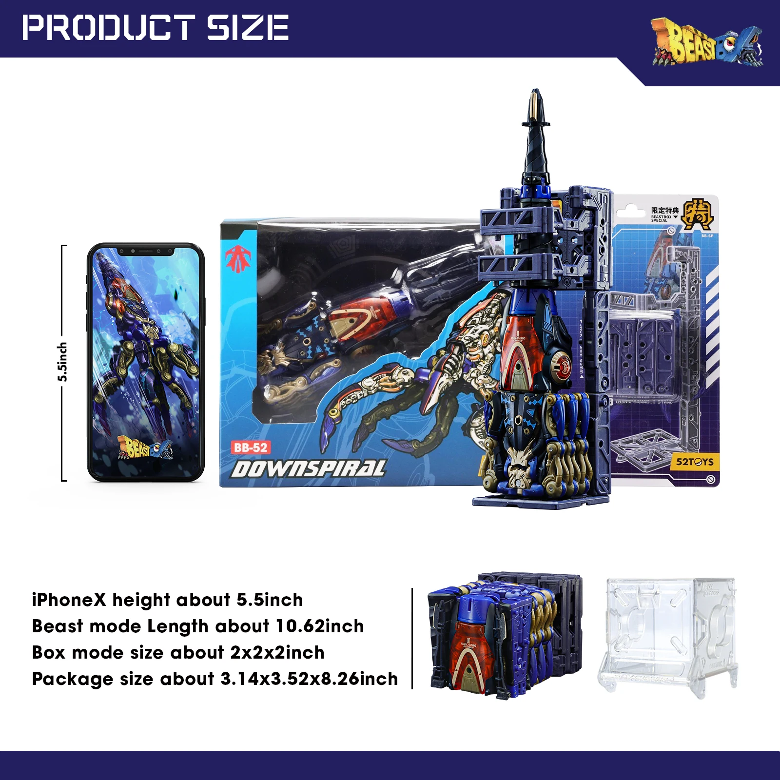 52TOYS Beastbox ROARMEO Deformation Toys Action in Pakistan