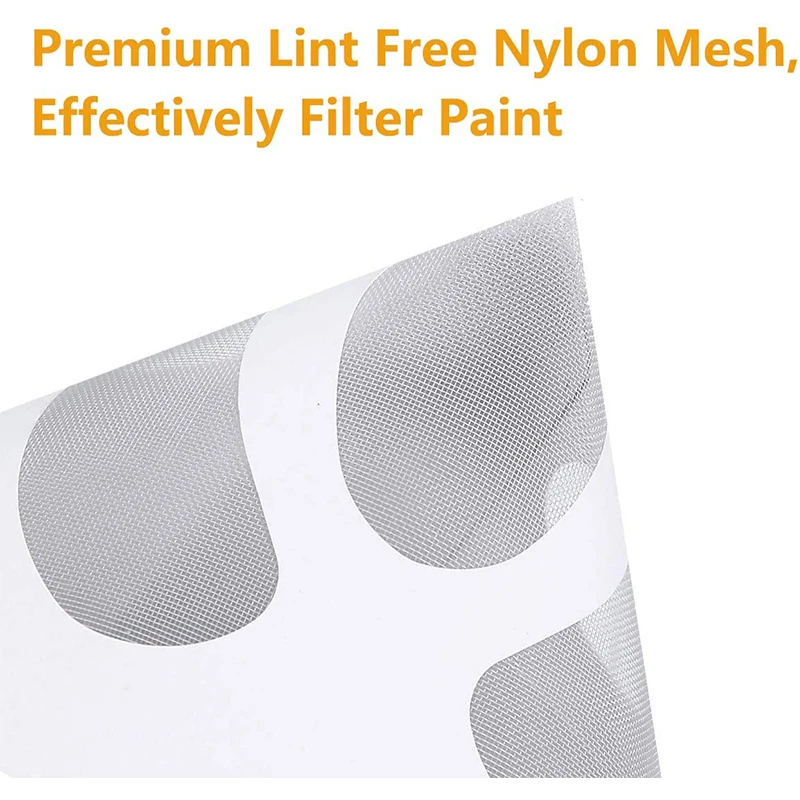 Paint Filter Paper Filter 10/20/30/60Pcs Disposable Paint Filter Paper Purifying Straining Cup Funnel 100 Mesh Conical Paint Filte Mesh Nylon Micron Paper