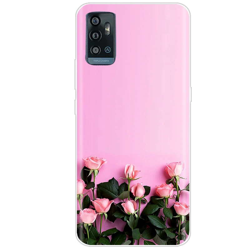 For ZTE Blade A71 Case A7030 Soft TPU Silicone Bumper Phone Cover for ZTE Blade A71 A51 Cases Funda for ZTE A51 2021 Coque Capa mobile pouch waterproof Cases & Covers