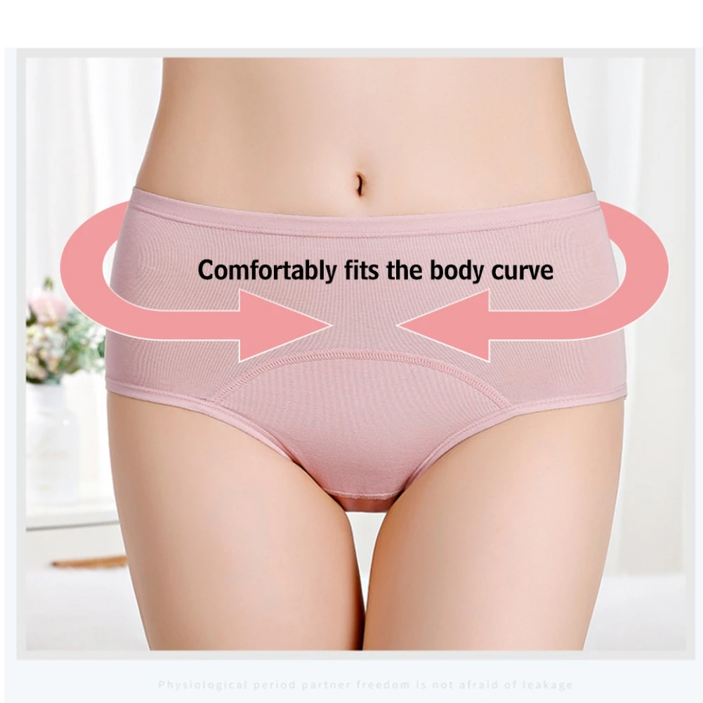 Cotton 3-Layer Women Maternity Panties for Heavy Absorption Leakproof maternity panties