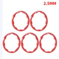2.5mm Red 5pcs