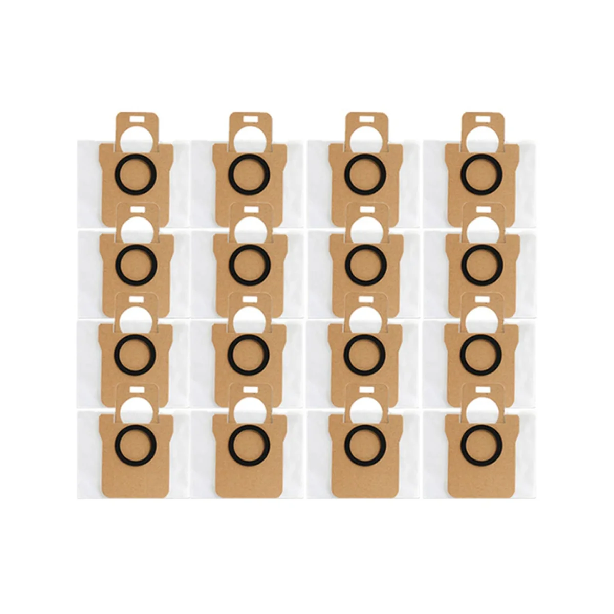 

16PCS Dust Bag for Xiaomi Robot Vacuum X10+, Mijia Omni 1S, B101CN / Dreame Bot S10 S20 Pro, X10 L10 L10S Ultra Vacuum