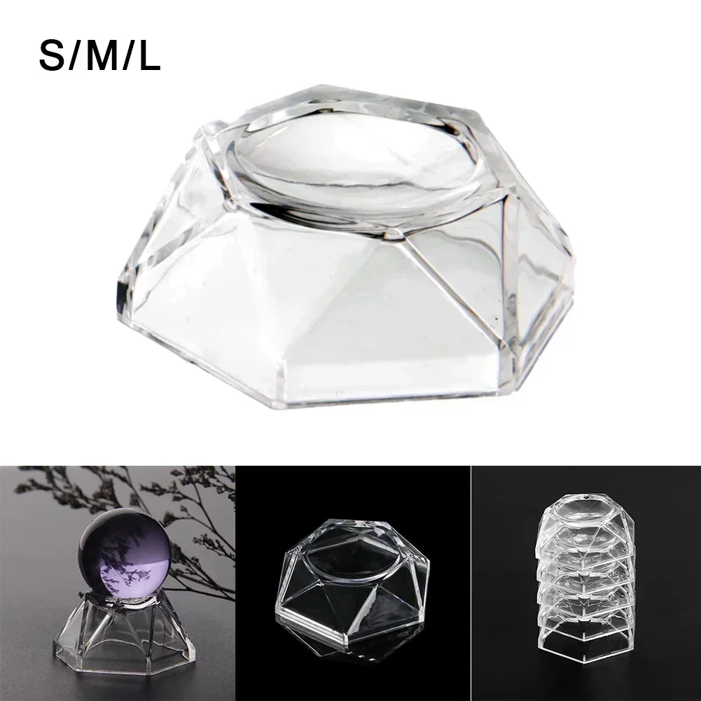 Acrylic Ball Display Base Ball Display Stand Decoration Base Home Decor Desktop Ornaments 2