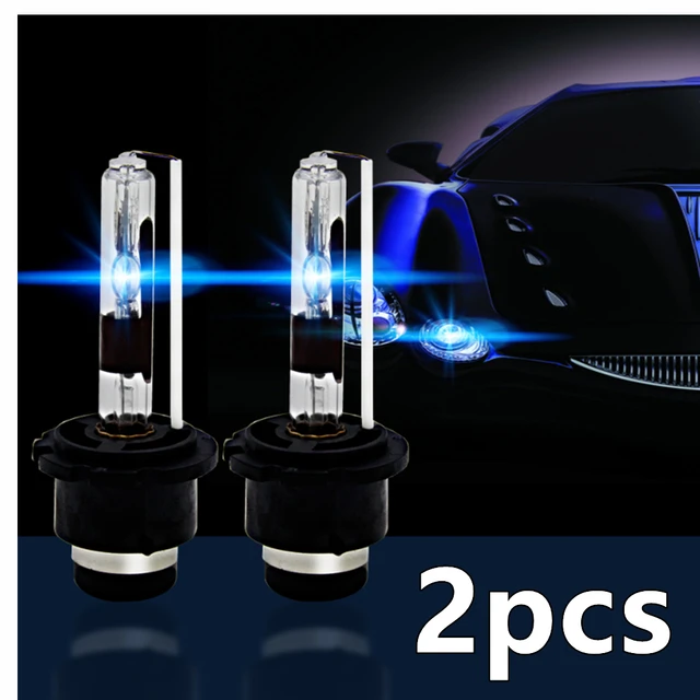 D2S LED Kit | Konvertierung von Xenon HID zu LED Birnen Plug & Play |  Kraftvolles weißes Licht 360 ° | 12000LM 6500K