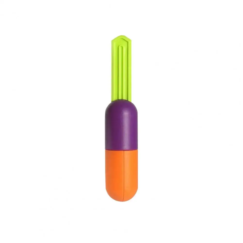 

Decompression Toy Colorful Capsule Shape Mini Telescopic Cutter Fun Fidget Toy for Stress Relief for Teens for Adults