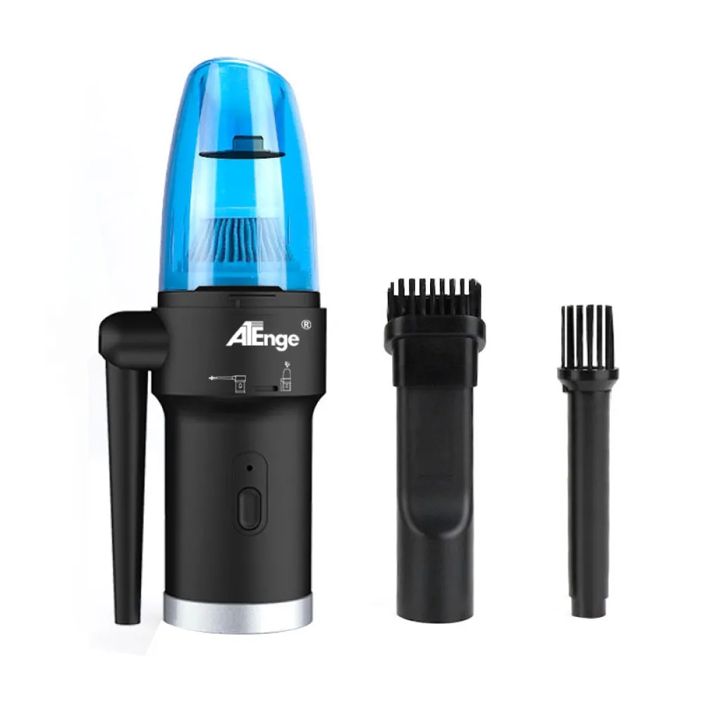 Upgraded Cordless Electric Compressed Air Duster Blower & Vacuum 2-in-1 Replaces Canned Air Spray Cleaner for Computer Keyboard air duster