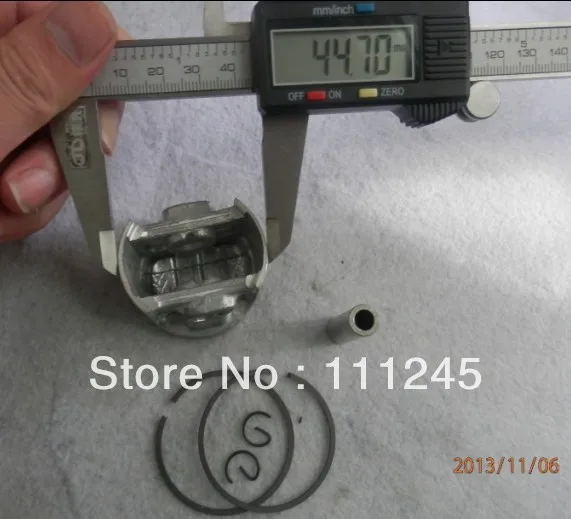 Kit Pistone 44mm Per Stihl 026 MS260 MS261 – Con Anelli, Spinotto E Segugi