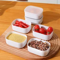Multigrain Rice Freezing Containers for Portioning, Brown Rice Boxes for Weight Loss Meals with Fixed Quantities, Small Lunch Bo 2