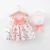 Summer Toddler Girl Clothes Set Baby Beach Dresses Cute Bow Plaid Sleeveless Cotton Newborn Princess Dress+Sunhat 7