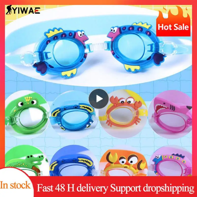 

1 шт., силиконовые очки для плавания с ушками