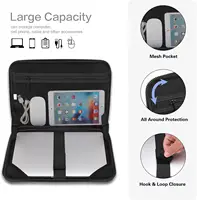 13 14 15 16 pouces coque rigide étui pour ordinateur portable pour MacBook Air Pro Dell étanche EVA mallette de transport pour ordinateur portable porte-documents housse de sac à main 5
