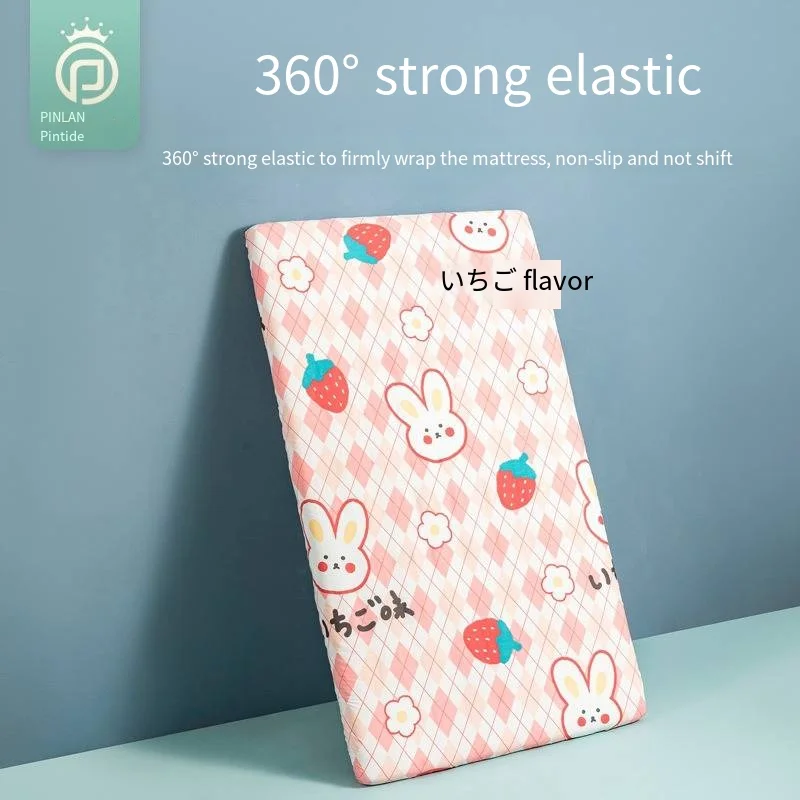 85*50*5cm Newborns Baby Fitted Sheet Crib Bed Cover Fitted Bassinet Sheets Mattress Cover Cradles Removable Bedding 140*70*5cm