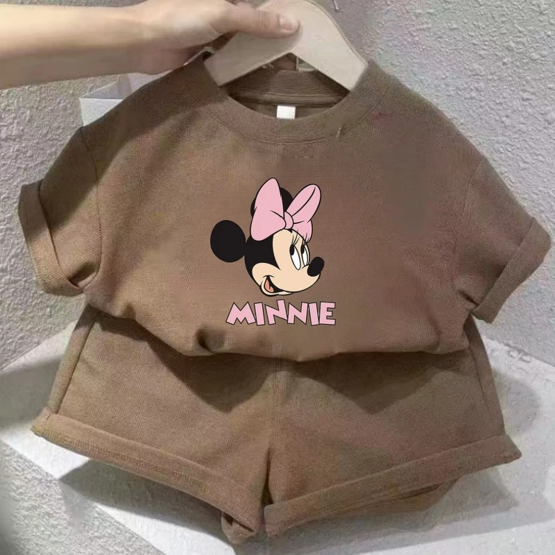 الصيف طفلة الملابس مجموعة طفل الفتيات ديزني ميني ا...