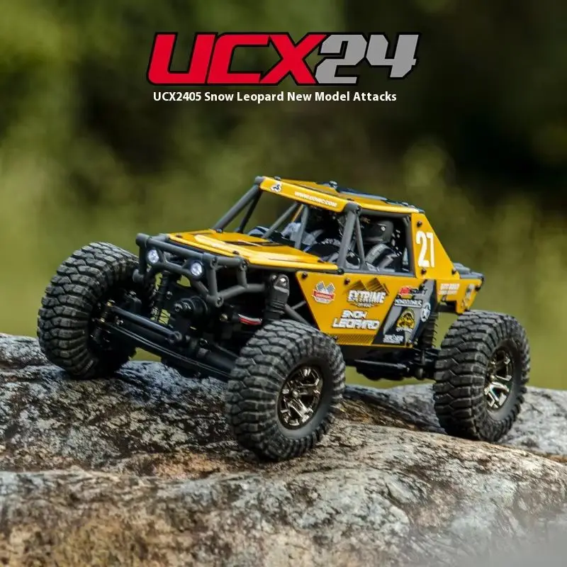 UDIRC UCX24 1/24 RC Crawler Brushless/Brushed Motor 4WS Mini Rock Crawler 3-Speed Transmission RTR RC Car Toys 2