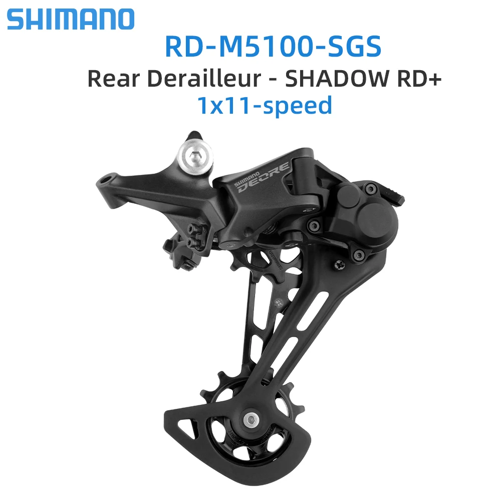 Задний переключатель передач SHIMANO DEORE, задний переключатель передач для горного велосипеда, задний переключатель передач для горного велосипеда, 1x1, 1 скорость, запчасти для велосипеда