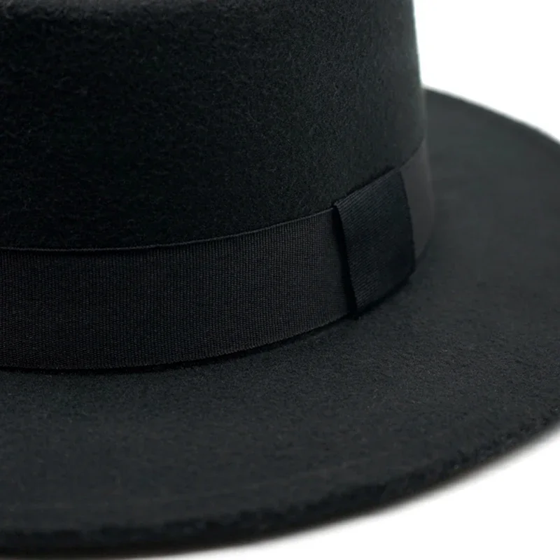 Winter Autumn Imitation Woolen Women Fedoras Top Jazz European American Round Caps Bowler Hats Feminino Gorra women fedora hat