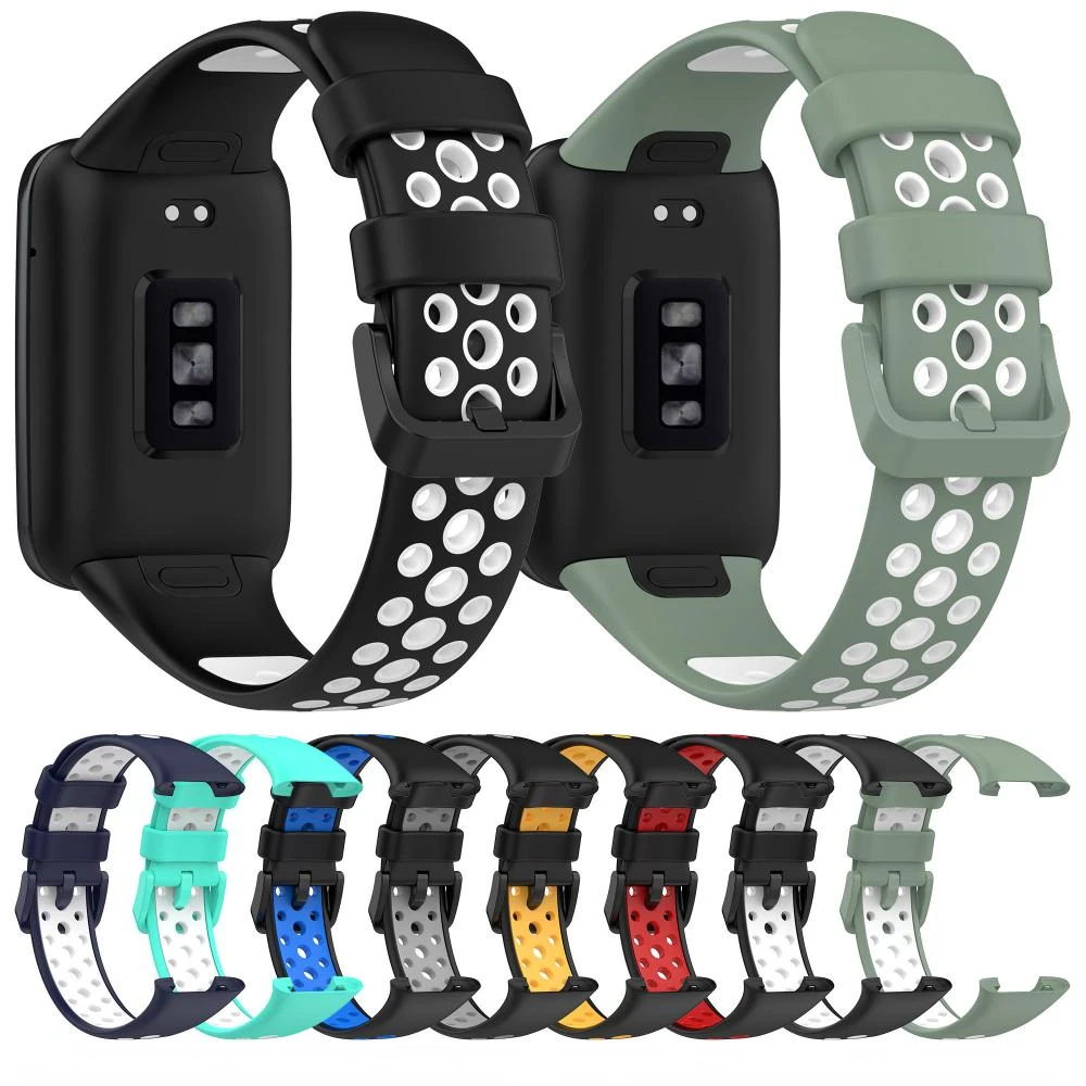 

Sport Strap For Xiaomi Mi Band 7 Pro Watch Silicone Wrist Strap For MiBand 7pro Breathable Bracelet Replacement Smart Correa