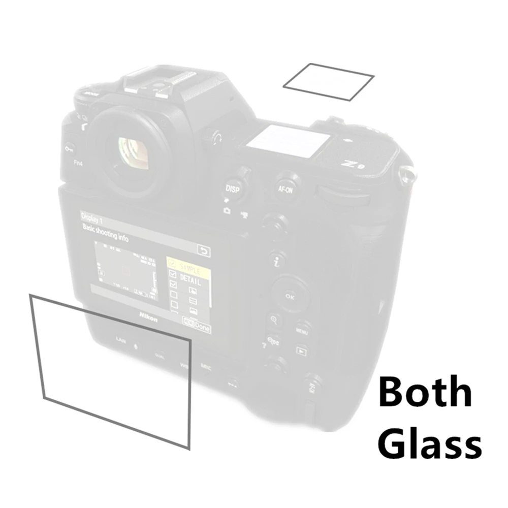 TestedZ9TemperedGlassLCDScreenProtectorsSelfadhesiveCoverfor