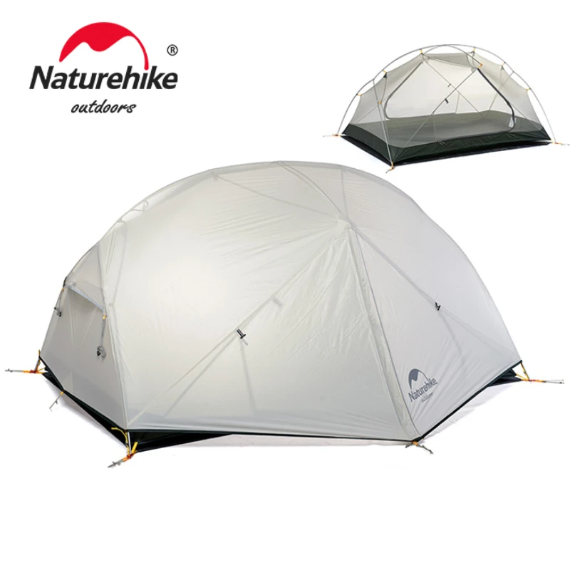 

Naturehike Mongar 2 Tent 2 Person Backpacking Tent 20D Ultralight Travel Tent Waterproof Hiking Survival Outdoor Camping Tent