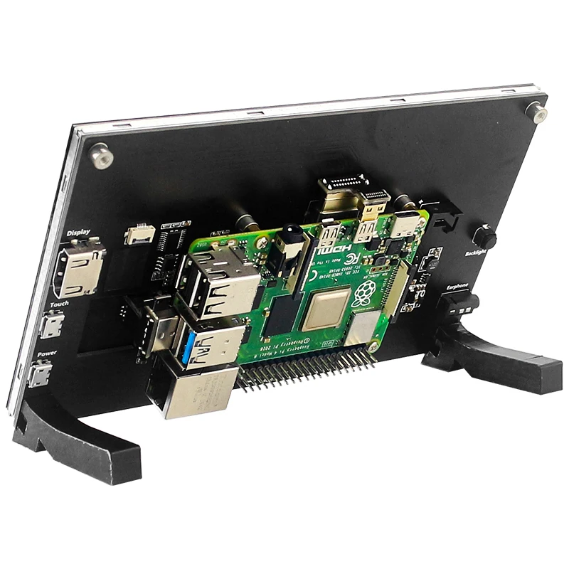 Polegada Tela de Toque Raspberry pi Lcd Hdmi-display Compatível para Laranja pi Jetson Nano Monitor de Tela Secundária do Computador 7 - Imagem 6