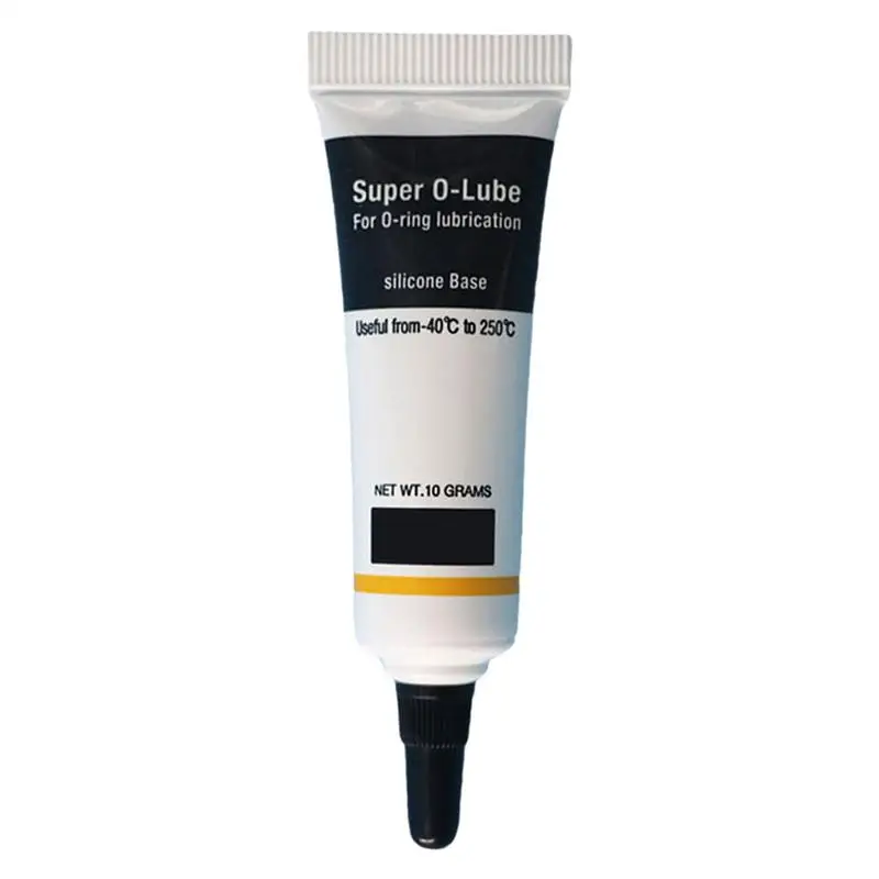 O Ring Silicone Grease 10g Plumbers Valve Lubricant Faucet Lubricant Waterproof Safe Grease Clear Machine for Sealing