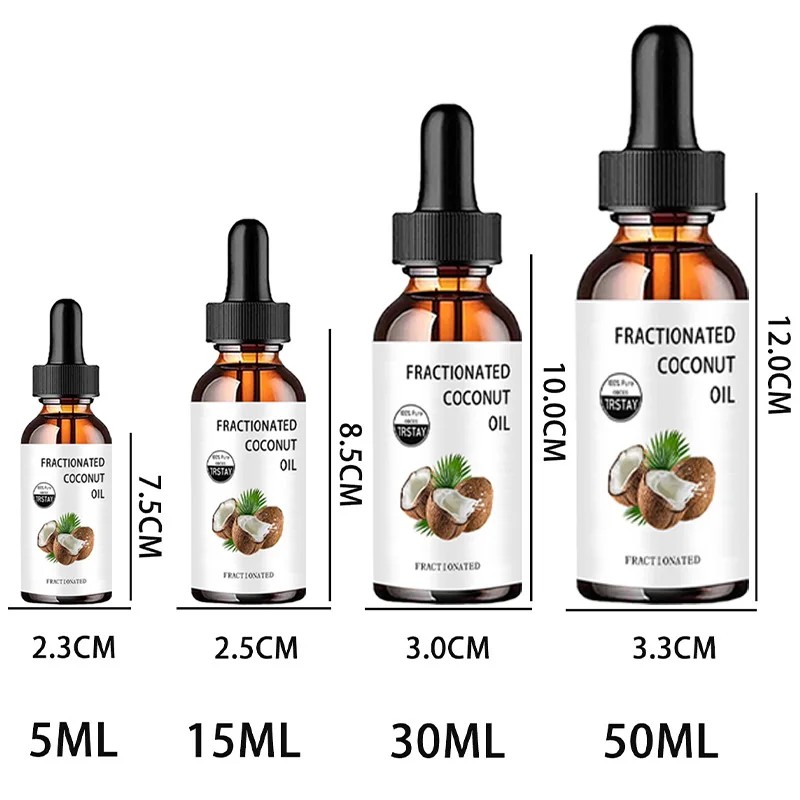 Fractionated Coconut Oil 100% pure moisturize soften care for dry cracked skin
