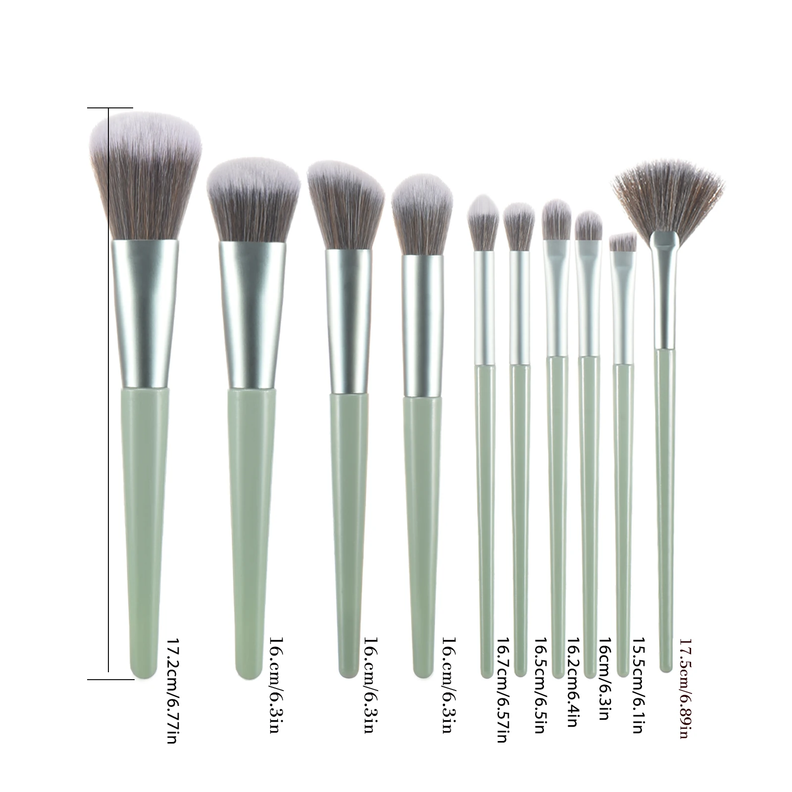 10pcs green