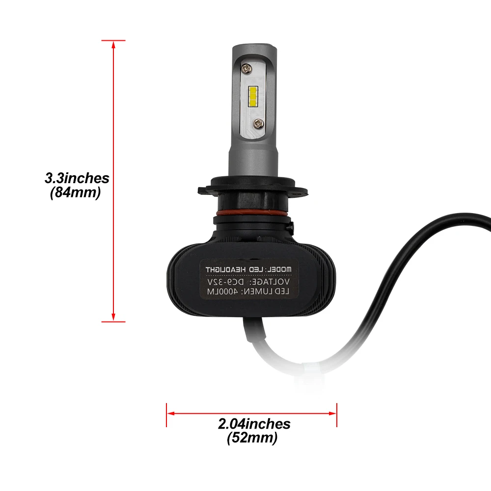 LED Headlight Bulbs upgrade Kit Bright White For BMW 1 F40-Low beam,High beam,Parking Light Car Accessories