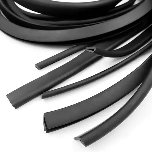 1/2/3/5/10M Black Rubber Edge Strip U Section Anti Oil Seal Edge Shield Encloser Inner Width 0.5-10mm High 5-15mm - Image 5