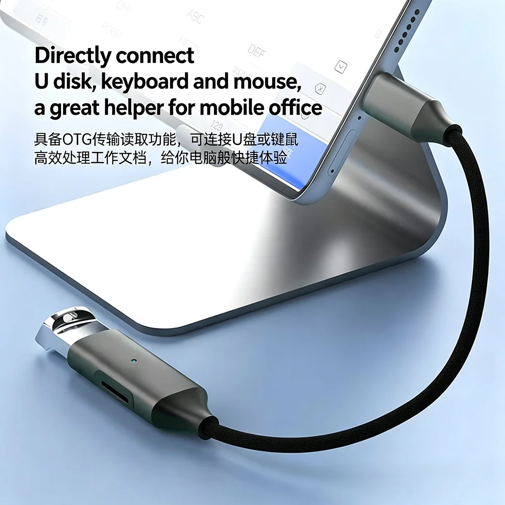 마이크로 SD 카드 리더 (2in1) USB A to USB C 어댑터 (아이폰 17, 16, 15 Pro Max 카메라 메모리 스틱, 아이패드, 맥북, 타입 C 폰용)