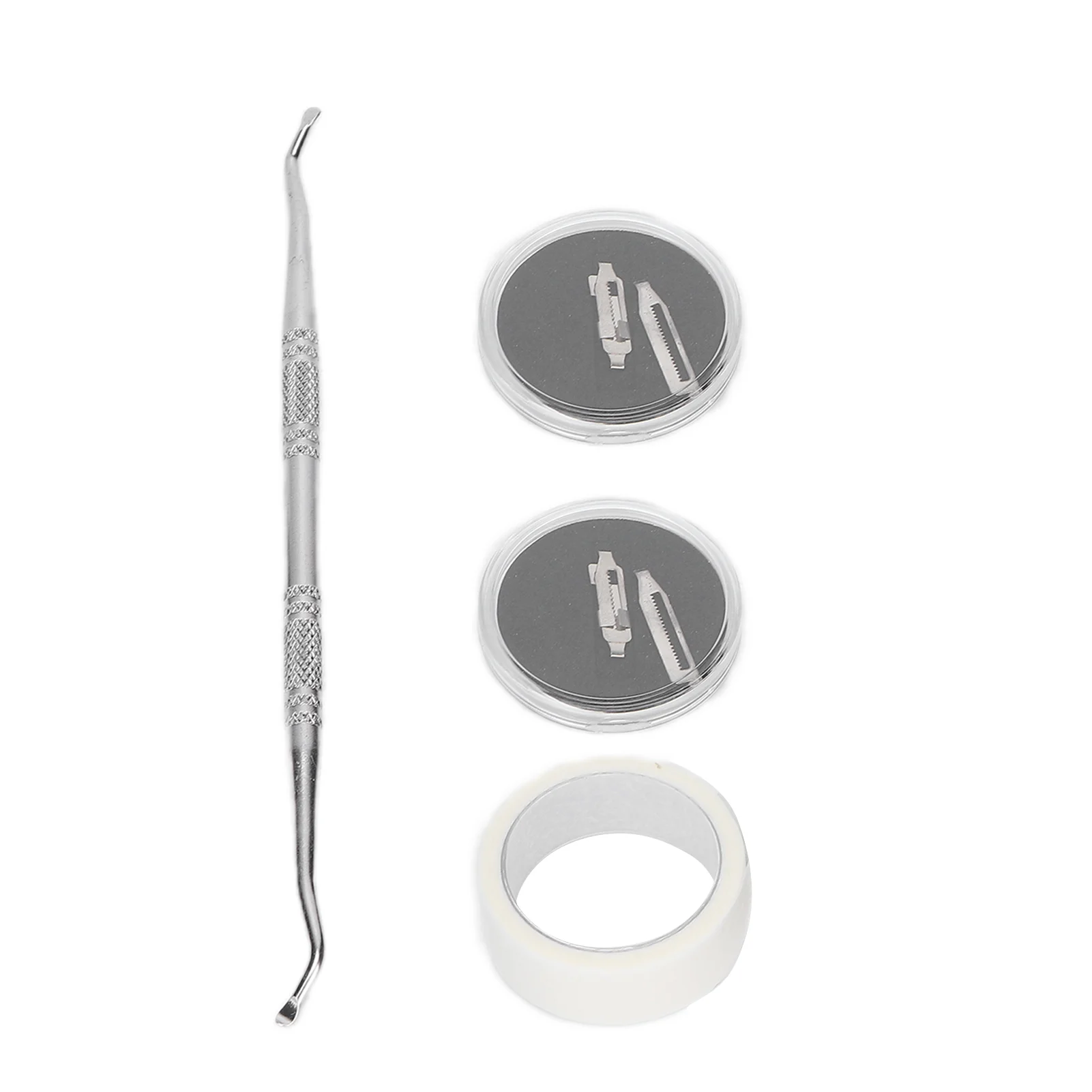 2pcs Ingrown Toe Corrector Stainless Steel Straightening Pedicure Tool For Paronychia Treatment