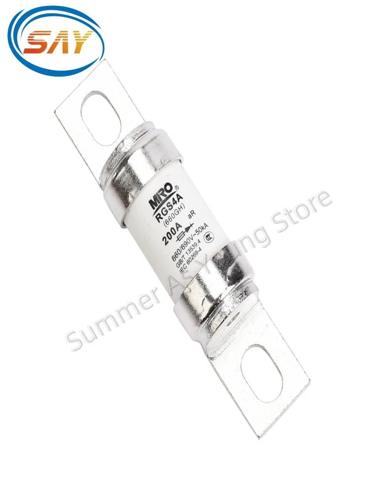 Melted Fast Fuse 1PCS RGS4A 660GH 6.6URGJ 690V 80A 100A 125A 130A 150A 160A 200A 220A MRO RGS4 660V