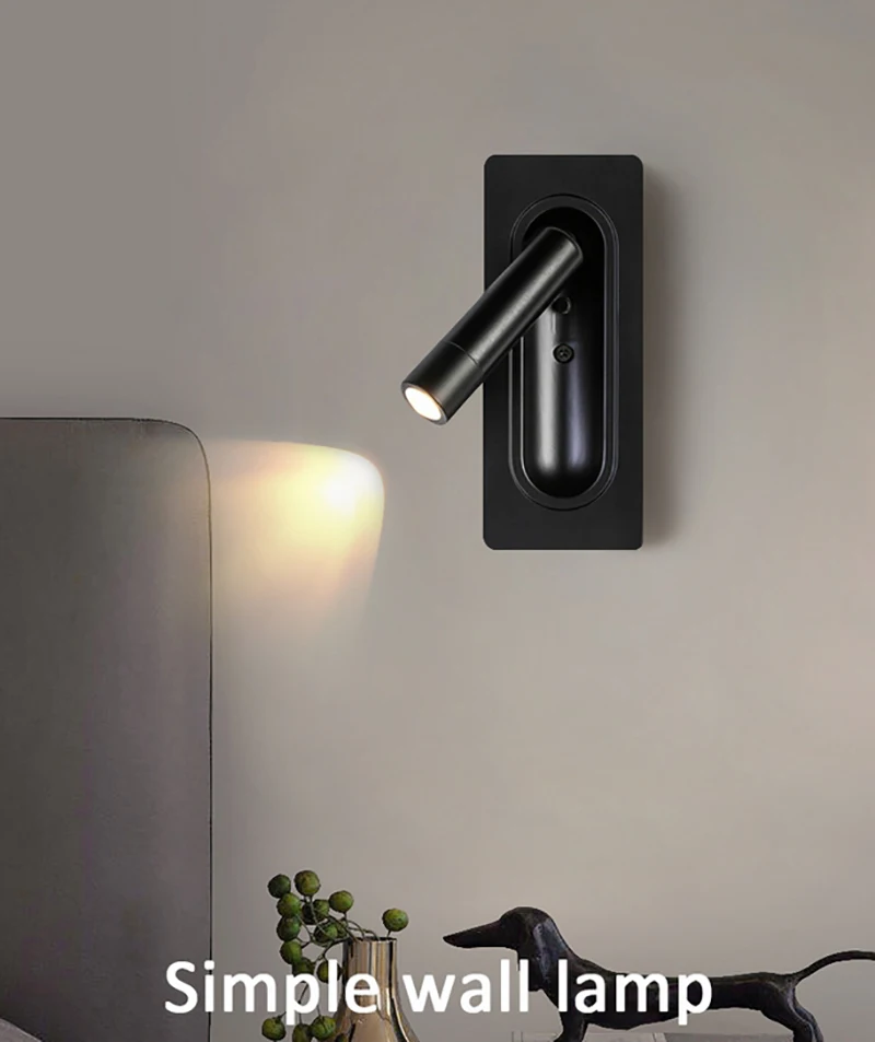 

Настенные алюминиевые бра светодиодный, проводные светильники для прихожей, гостиной, коридора, спальни, лестницы