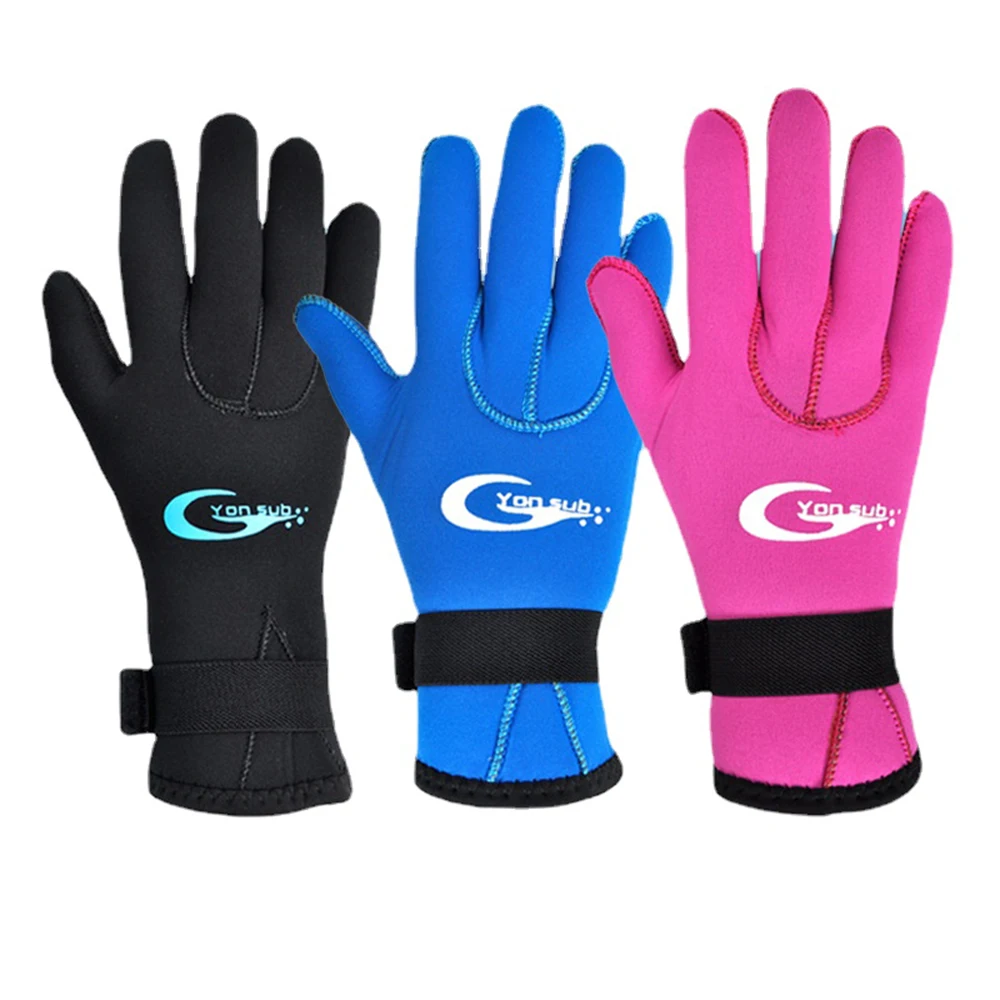 

3MM Neoprene Diving Swimming Gloves Non-Slip Warm Anti-Stab Fishing Gloves Boating Surfing Underwater Hunting Diving Gloves 2023