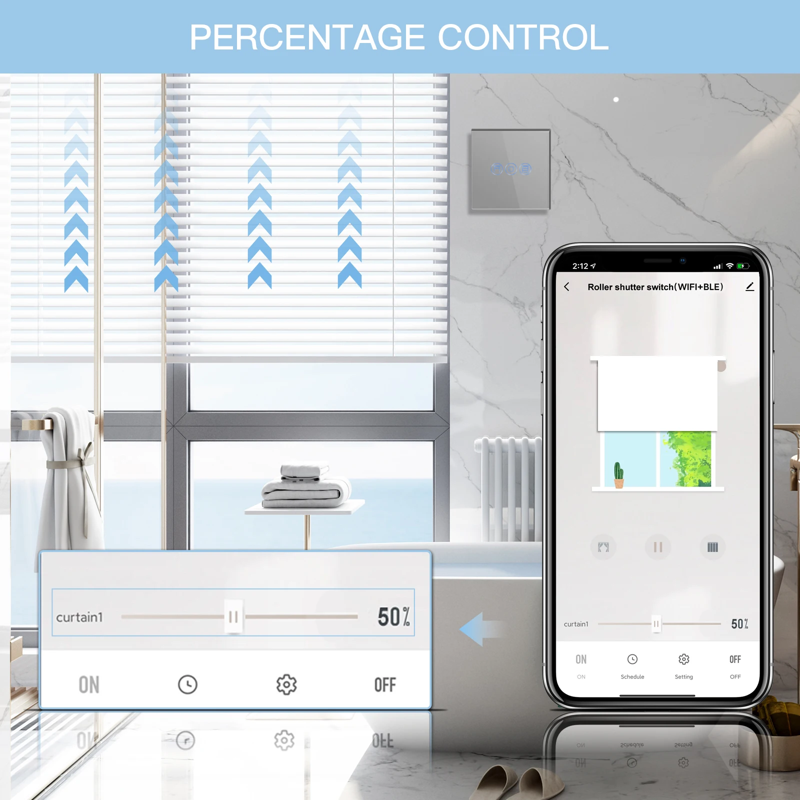 bseed sem fio interruptor do obturador de 01
