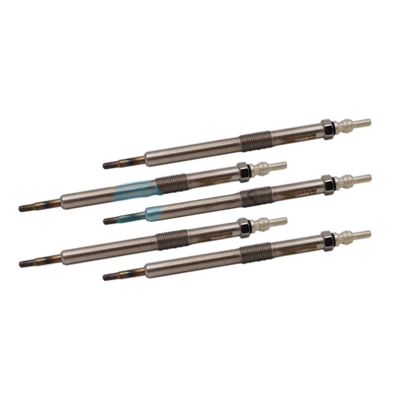 Nbjkato Brand New Genuine 5Pcs Ignition Glow Plugs Heater # 6651590001 For Ssangyong Ssangyong Rexton +D27Dt/D20R