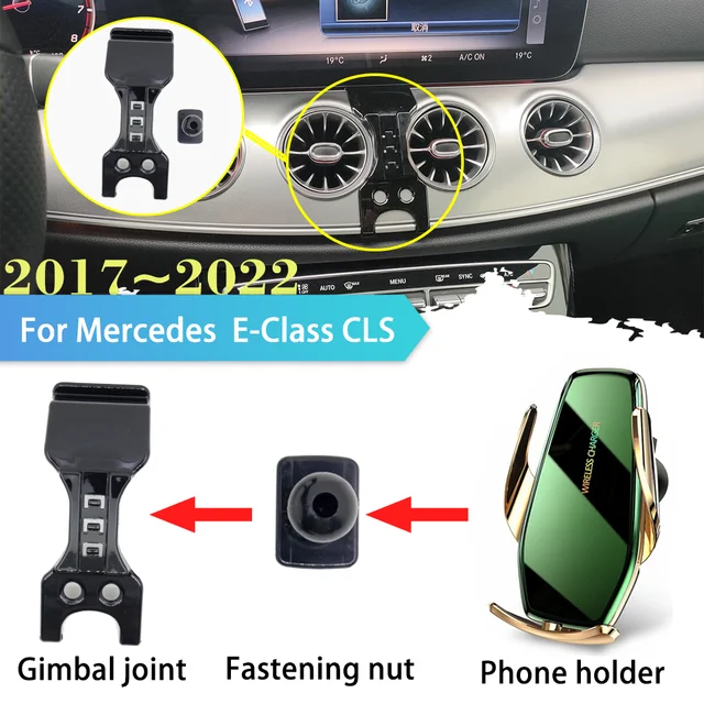 Für Mercedes Benz Auto Zubehör Auto Halterung Handy Halter Air Vent Mount  Stand