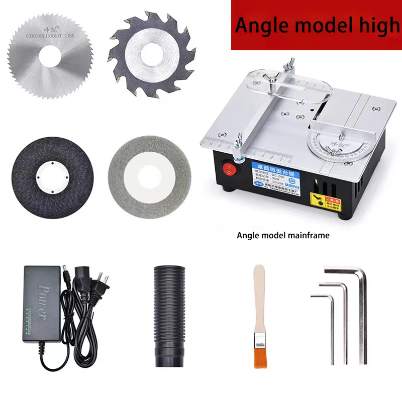 For Woodworking Table Saws 63mm Blade Mini Bench Saw Small Household DIY Cutting Machine
